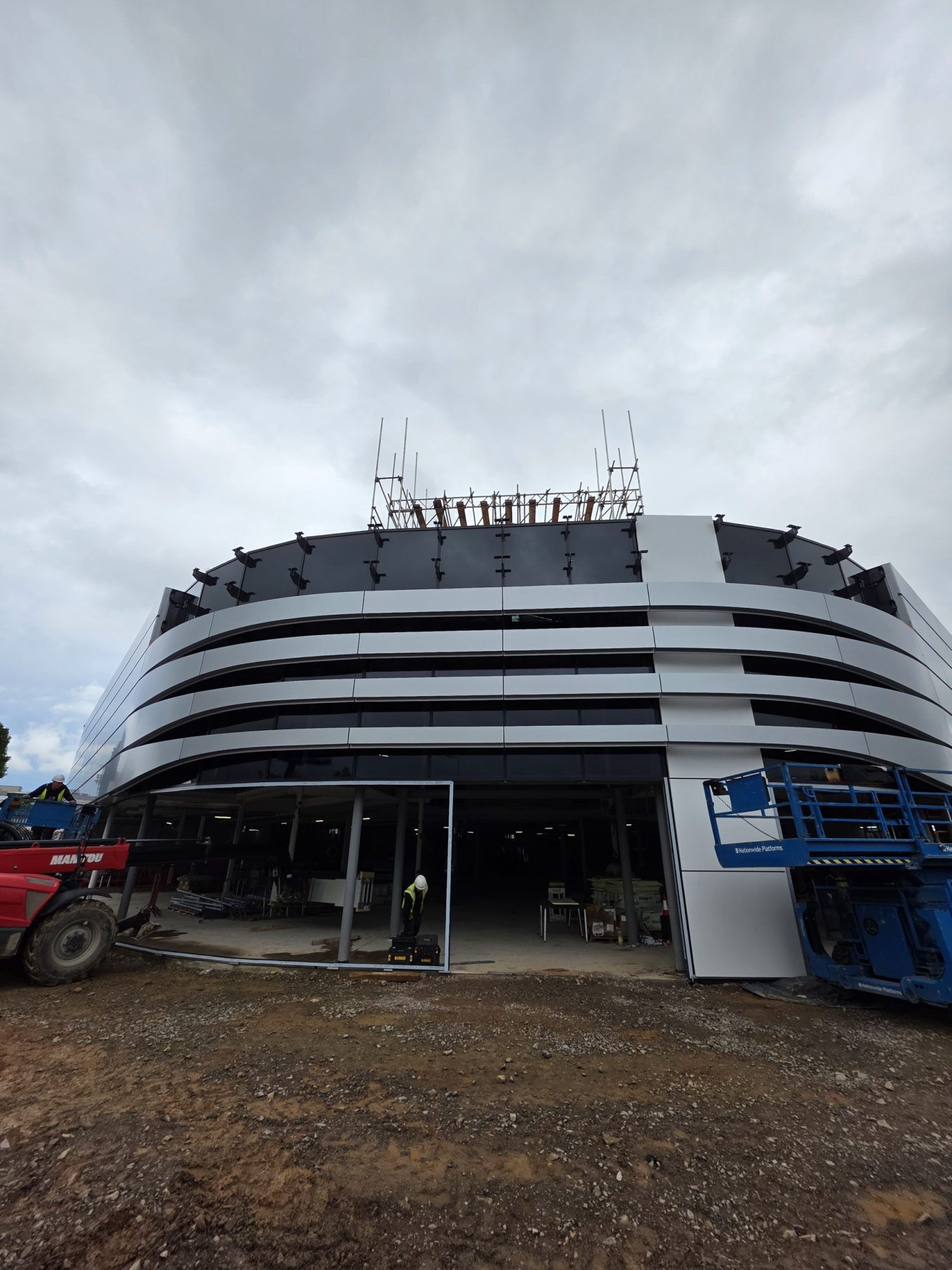 Porsche Bristol Exterior Progress