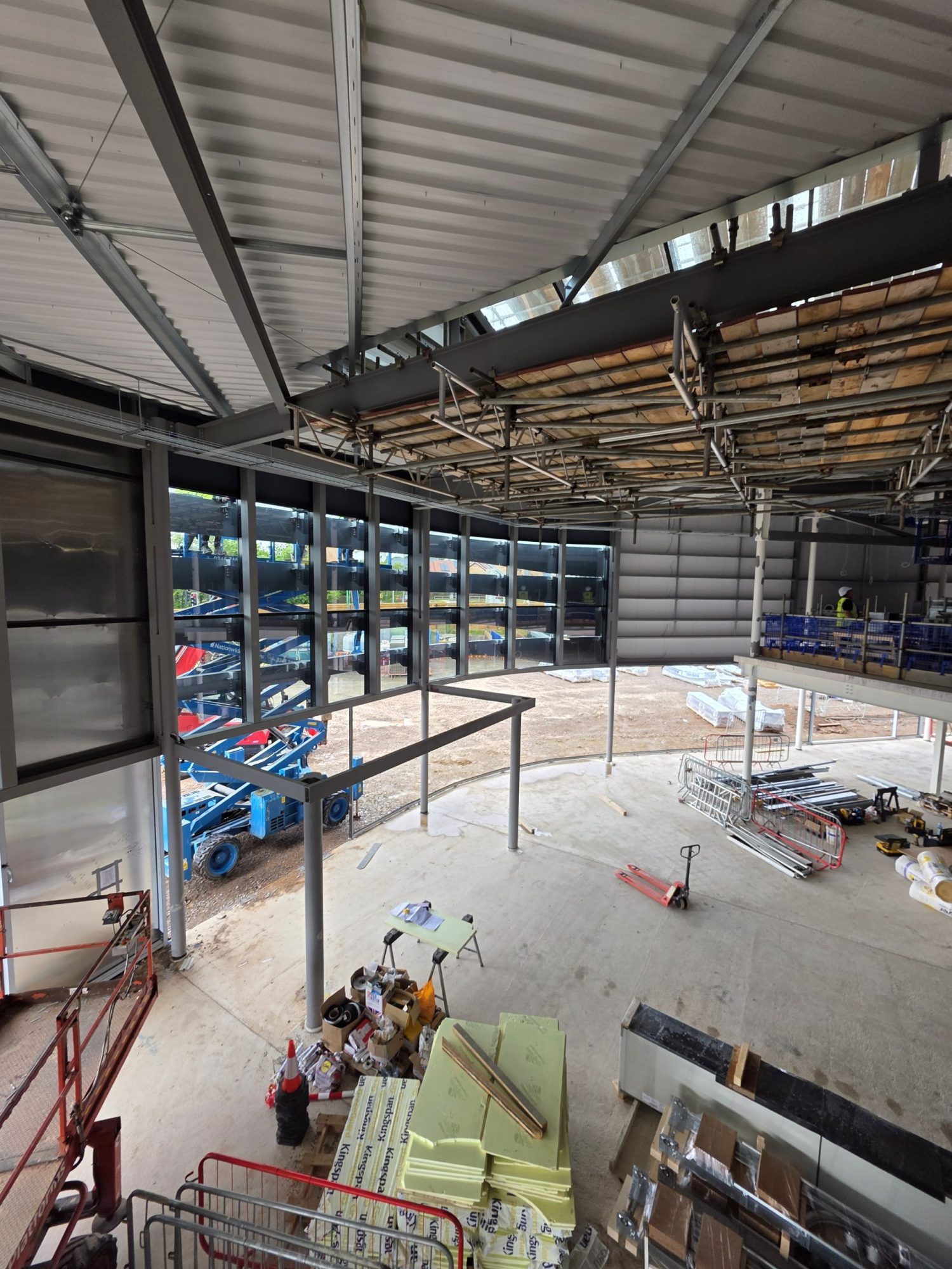Porsche Bristol Showroom Site Progress